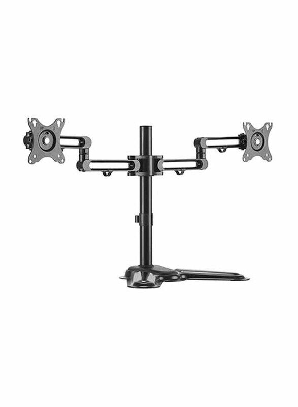 

Generic Newstar Dual Monitor Stand Clamp, Black