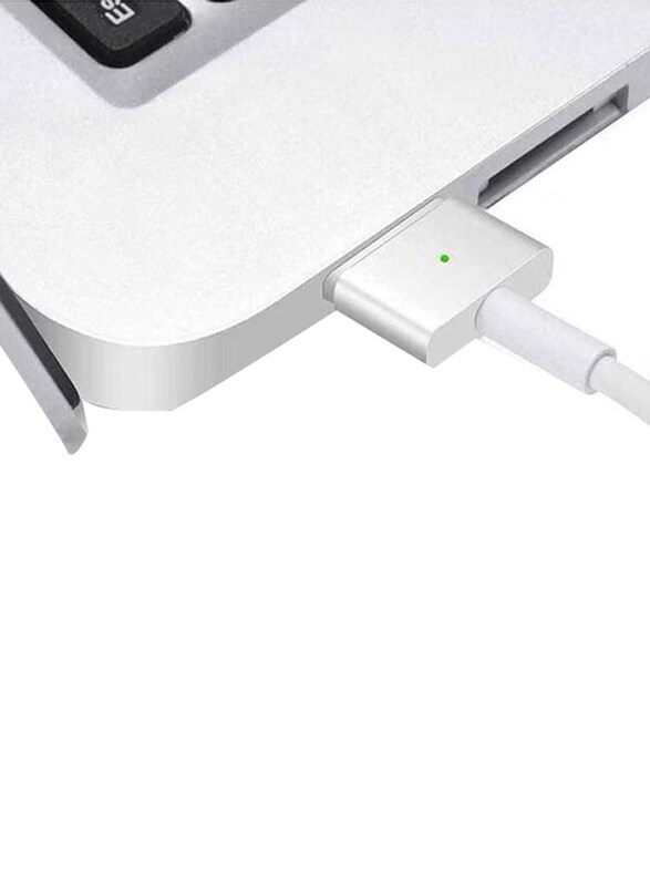 Apple MagSafe 45W 2 Power Adapter with 3 Pin Power Plug for MacBook Air, MD592, White