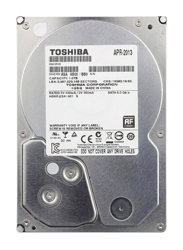 

Toshiba HDD Internal Hard Disk Drive, C3734-1TB-1, Silver