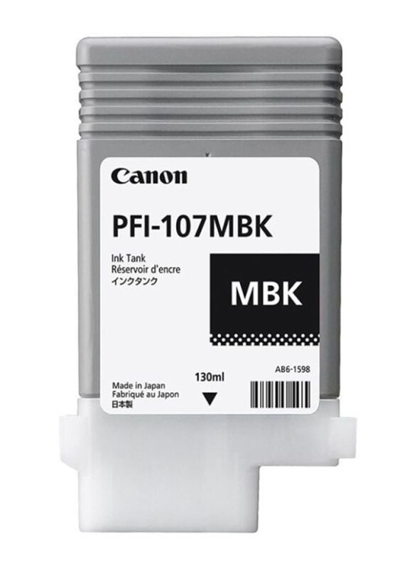 

Canon PFI-107MBK Black InkJet Tank Cartridge