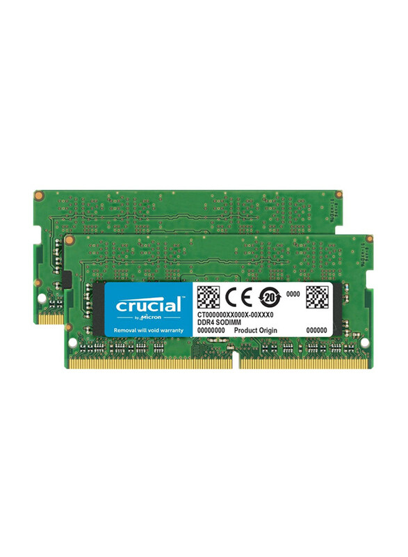 

Crucial Replacement Memory Module, 2 Piece, Green