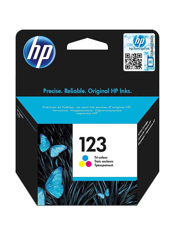 

HP 123 Tri-Color Original Ink Cartridge