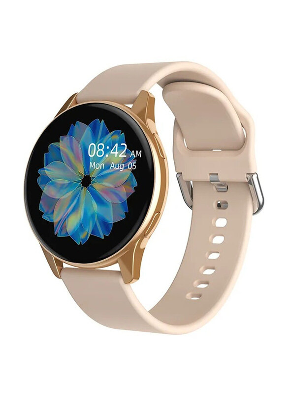 

Generic Active 2 T2 Pro Round Smartwatch, Gold