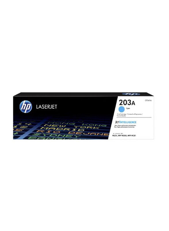 

HP 203A Cyan Original LaserJet Toner Cartridge, CF541A