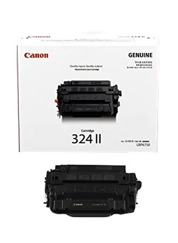 

Canon B00BI4EA6W Black Original 324 Hi-Capacity Toner Cartridge