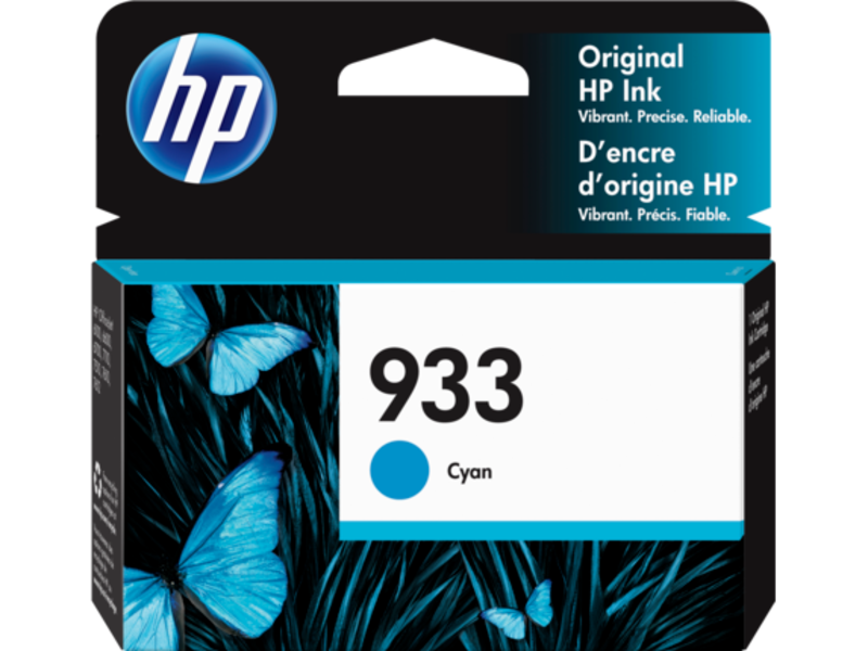 

HP OfficeJet 933 Original Ink Cartridge Cyan