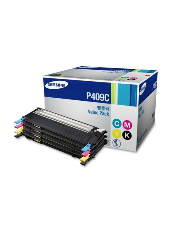 

Samsung P409C Multicolour Toner Cartridge, 4 Pieces