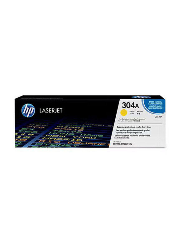 

HP 304A Yellow LaserJet Toner Standard Cartridge