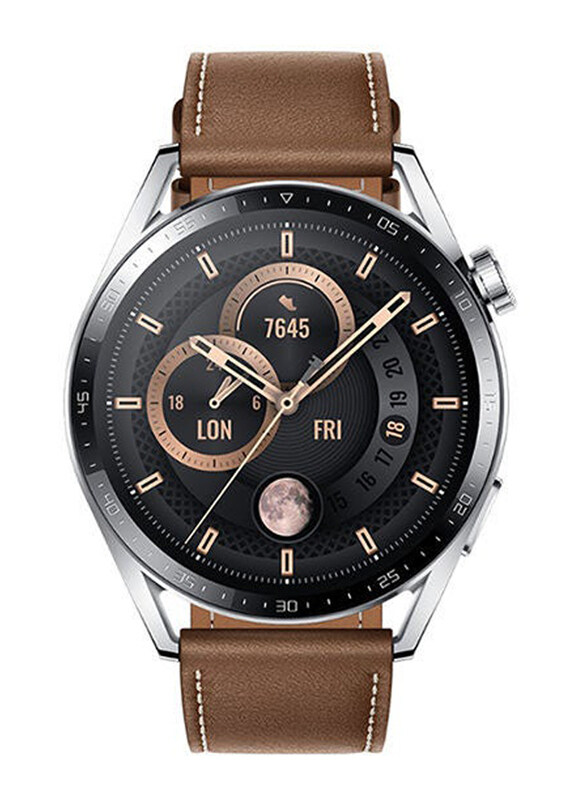 

Huawei Watch GT 3 46mm Smartwatch, Brown