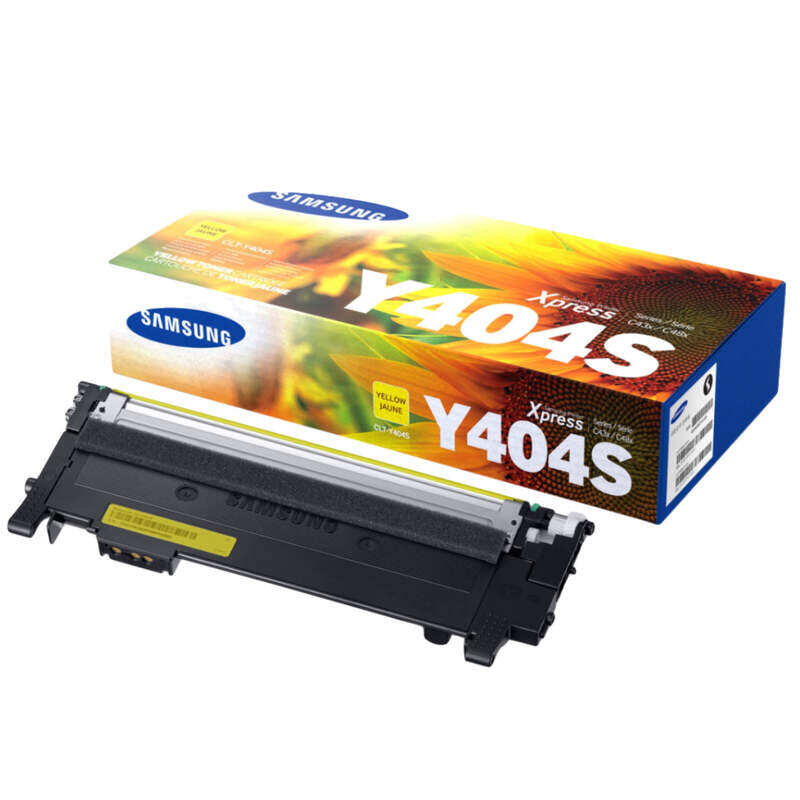 

Samsung CLT-Y404S Toner Cartridge Yellow