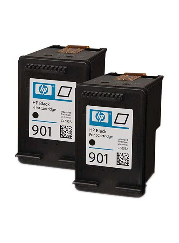 

HP 2-Piece 901 Black High Yield Ink Toner Cartridge