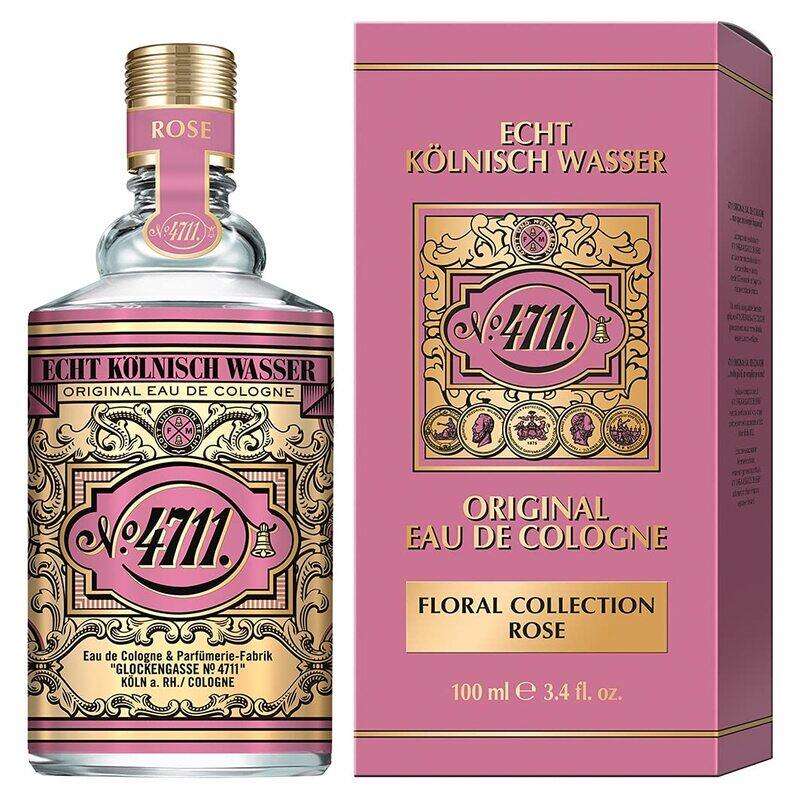 

No. 4711 Echt Kolnisch Wasser Floral Collection Rose (U) Original Edc 100 Ml De