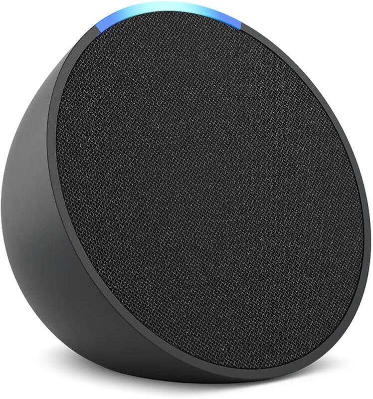 

Echo Spot Echo Pop Full sound compact Wi-Fi & Bluetooth smart speaker with Alexa Use your voice to control smart home devices Black