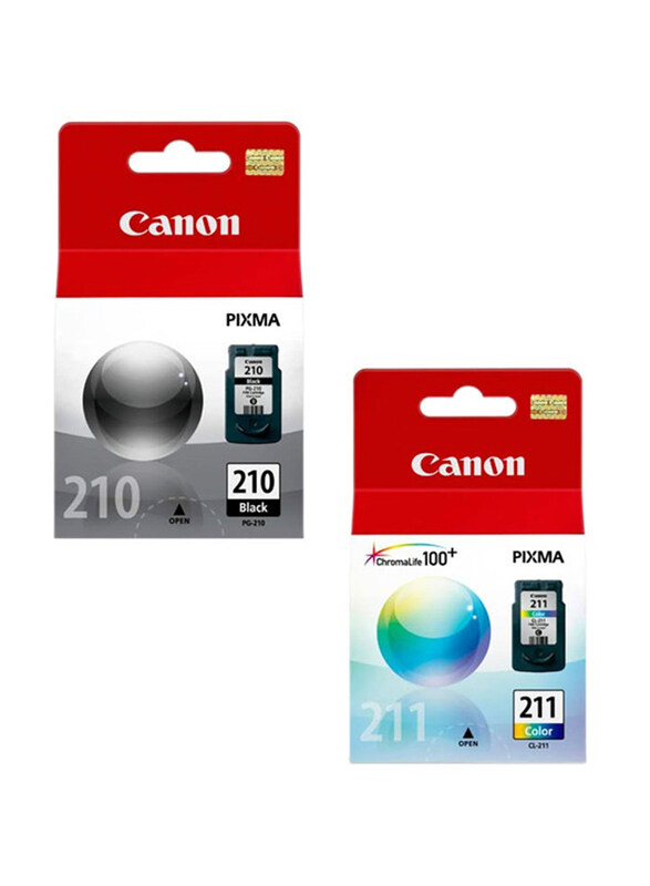 

Canon 210/211 Multicolour Ink Tank, 2 Pieces