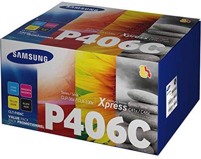 

Samsung SM-TP406C Xpress Toner Value Pack Multicolour