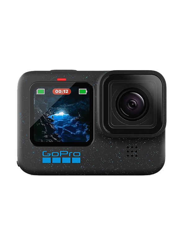 

GoPro Hero 12 Black Action Camera with 5.3K60 Ultra HD Video, 27 MP, Black