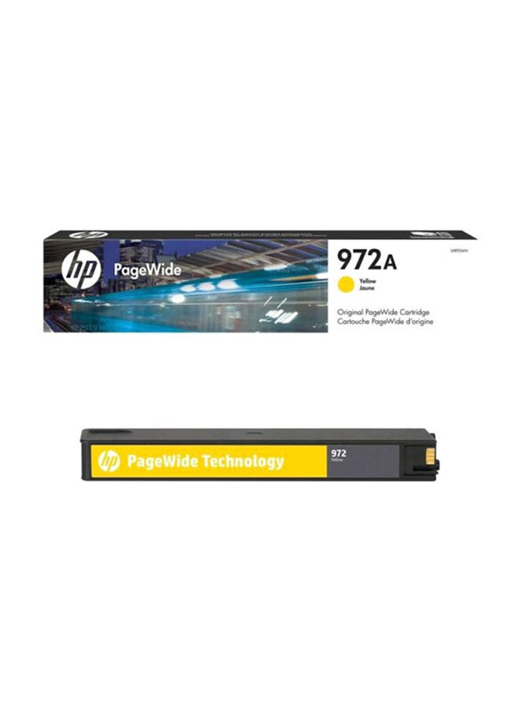 

HP 972A Yellow Original PageWide Cartridge