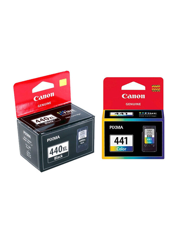 

Canon 440 & 441 Black & Tri-Colour Ink Cartridges, 2 Pieces