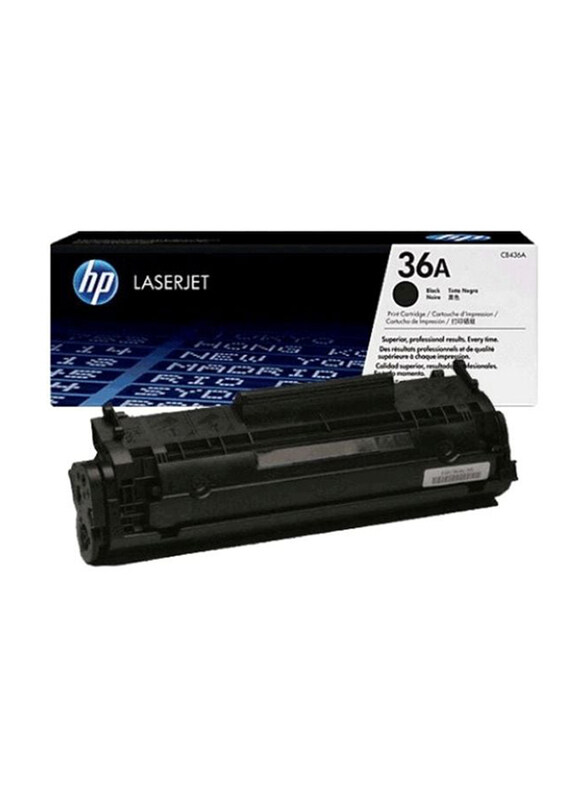 

HP 36A Black Original LaserJet Toner Cartridge