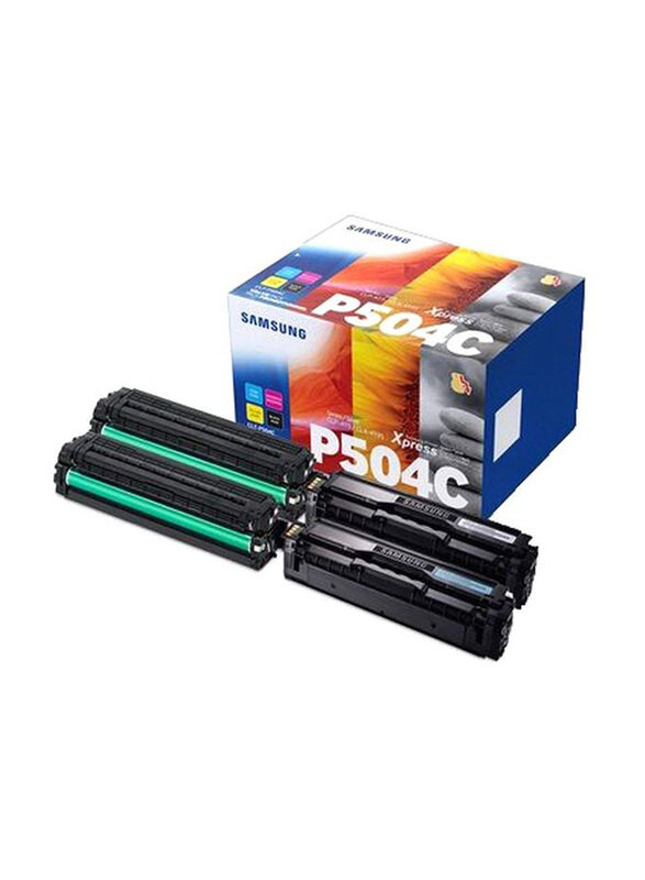 

Samsung 4-Piece CLT-P504C Multicolour Toner Cartridges Set