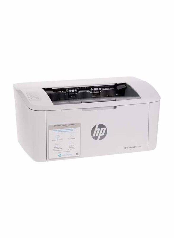 

HP LaserJet M111w Black & White Multifunction Printer Up To 20 ppm, 100 Sheets Output Capacity, 8000 Pages Monthly Cycle, 7Md68A, White