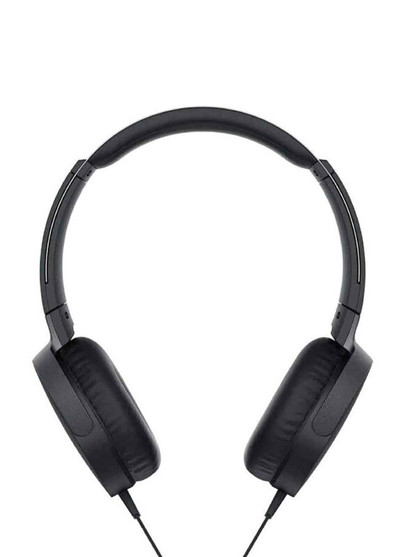 

Sony MDR-XB550AP Extra Bass Wired Over-Ear Headphones, Black