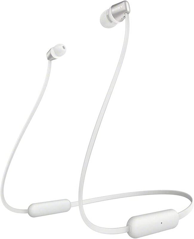 Wireless In-Ear Headphones With Mic White
