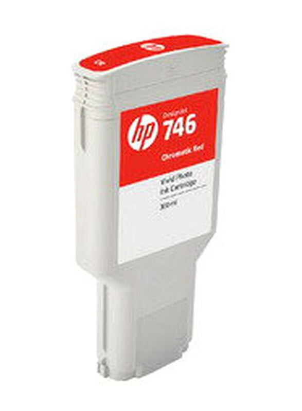 

HP 746 Red Designjet Ink Cartridge, P2V81A, 300ml