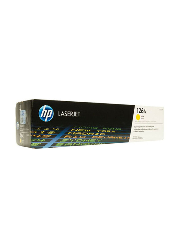 

HP 126A Yellow Original Laserjet Toner Cartridge, CE312A