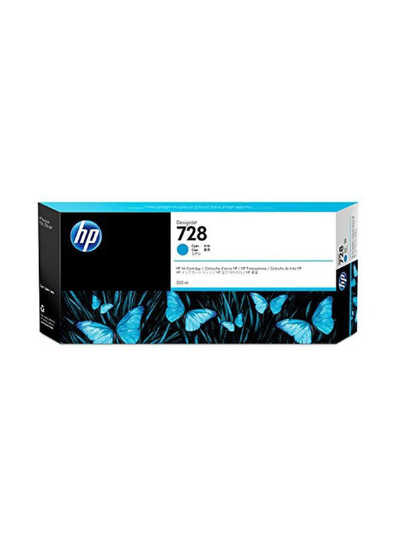 

HP DesignJet 728 Cyan InkJet Cartridge