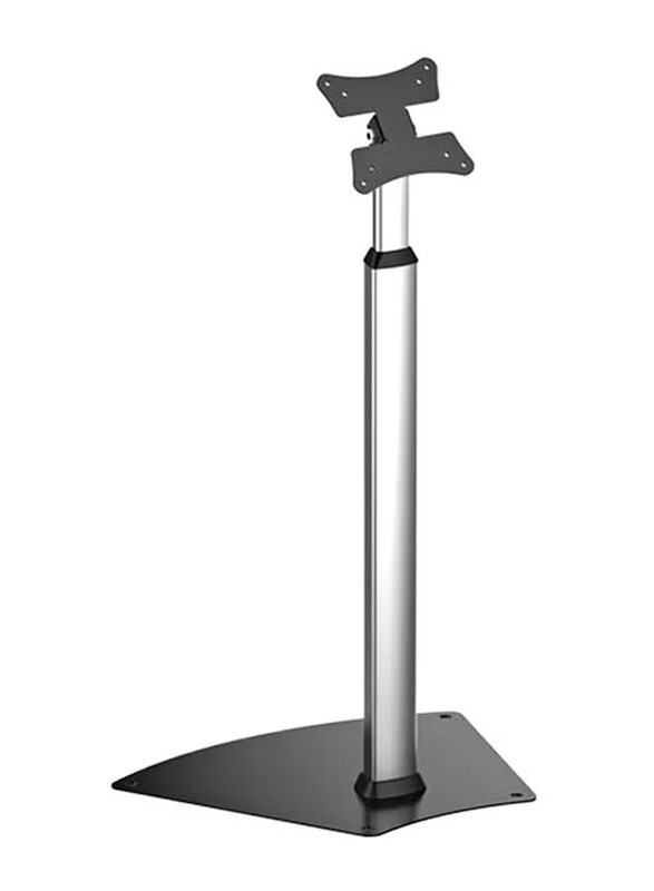 

New Star DeskTop Floor Stand, Silver/Black
