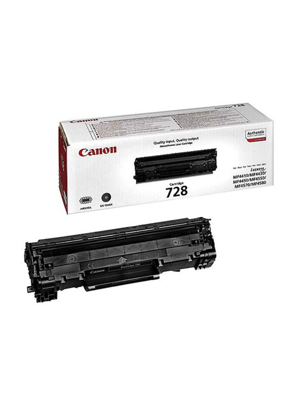 

Canon 728 Black Toner Cartridge