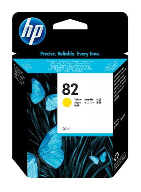 

HP 82 Yellow Ink Toner Cartridge