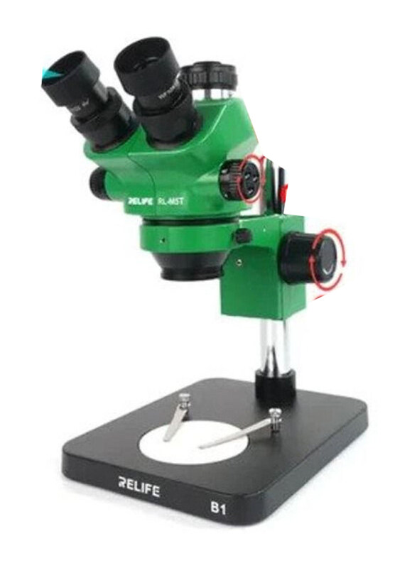 

Relife Trinocular Microscope with Display HDMI Camera, RL-M5T-B1, Multicolour