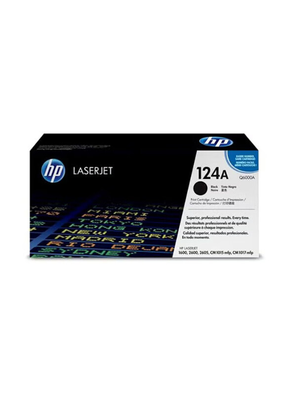 

HP 124A Black Original LaserJet Toner Cartridge