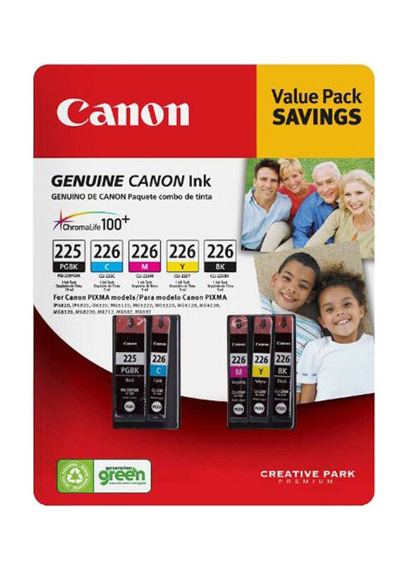 

Canon Multicolour Ink Toner Cartridge, 5 Pieces