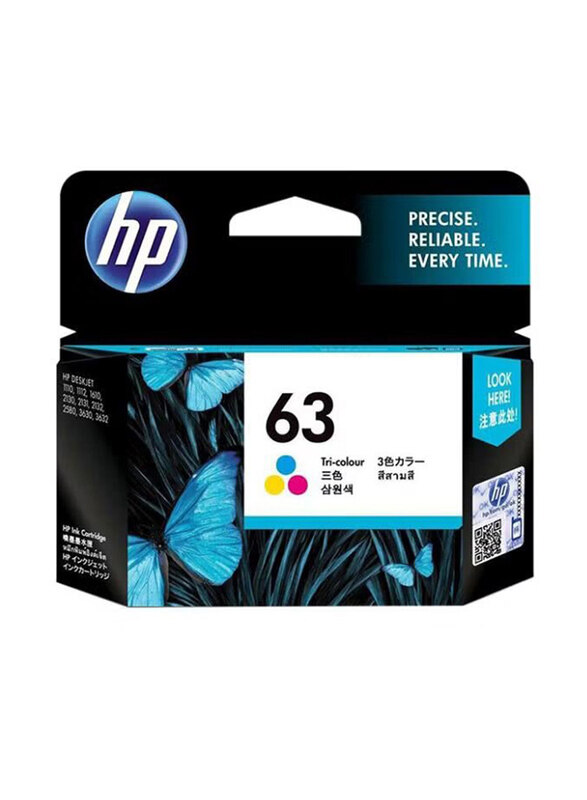 

HP 63 Tri-Color Ink Cartridge