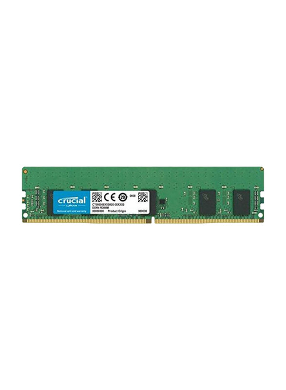 

Crucial DIMM DDR4-2666 RAM Memory Module, CT8G4DFRA266, Green