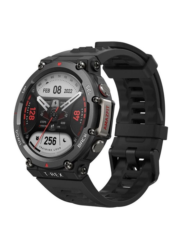 

Amazfit T-Rex 2 1.39-inch AMOLED Display Smartwatch, GPS, Ember Black