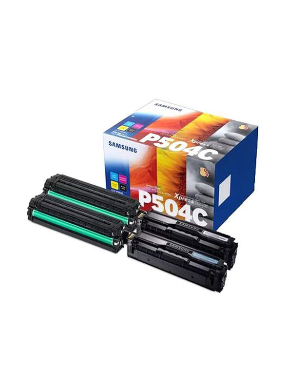 

Samsung 4-Piece P504C Multicolour Xpress Toner Cartridge Set