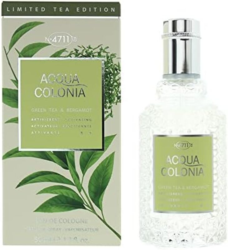 No. 4711 Acqua Colonia Green Tea & Bergamot Limited Tea Edition (U) Edc 50 Ml De