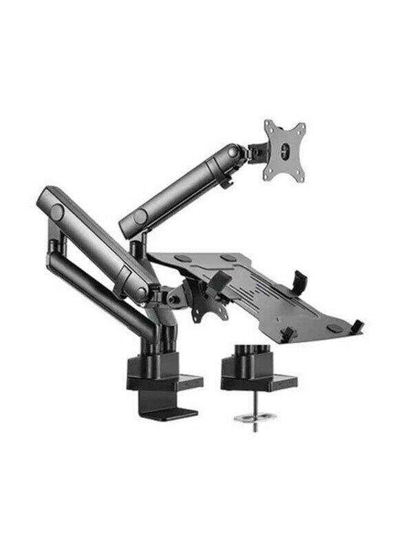 

Generic Slim Pole Mechanical Spring Monitor Arm, Black