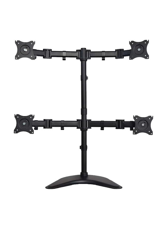 

Universal Strong Quad Mount for Monitor, Black