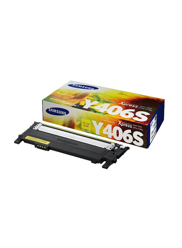 

Samsung CLT-406 Yellow LaserJet Toner Cartridge