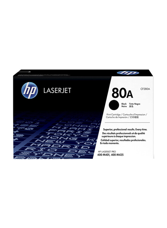 

HP 80A Black LaserJet Toner Cartridge