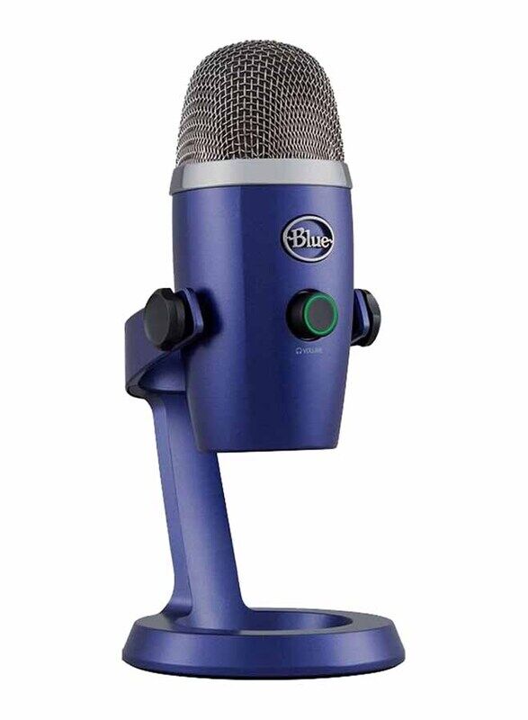 

Blue Yeti Nano Premium USB Mic For Recording, Vivid Blue