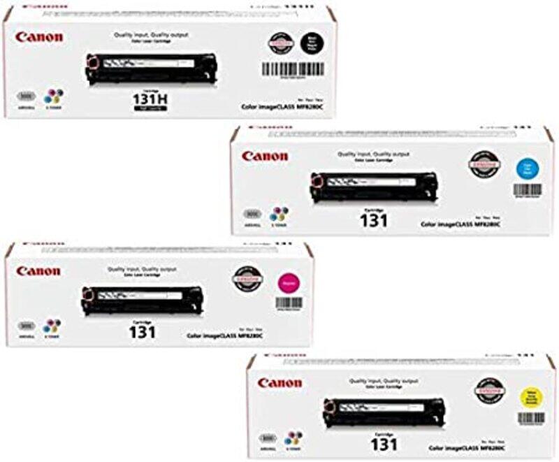 

Canon 4-Piece Toner Cartridge Set Cyan/Magenta/Yellow