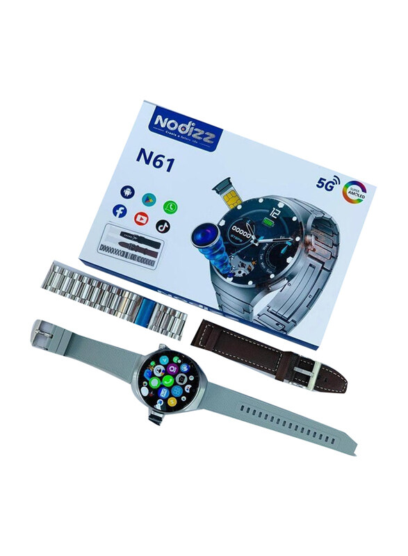 

Generic N61 Smart Watch with 3 Display, Multicolour