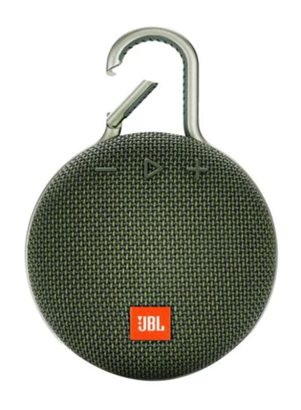 

Jbl Clip3 Bluetooth Speaker, 4520559, Forest Green