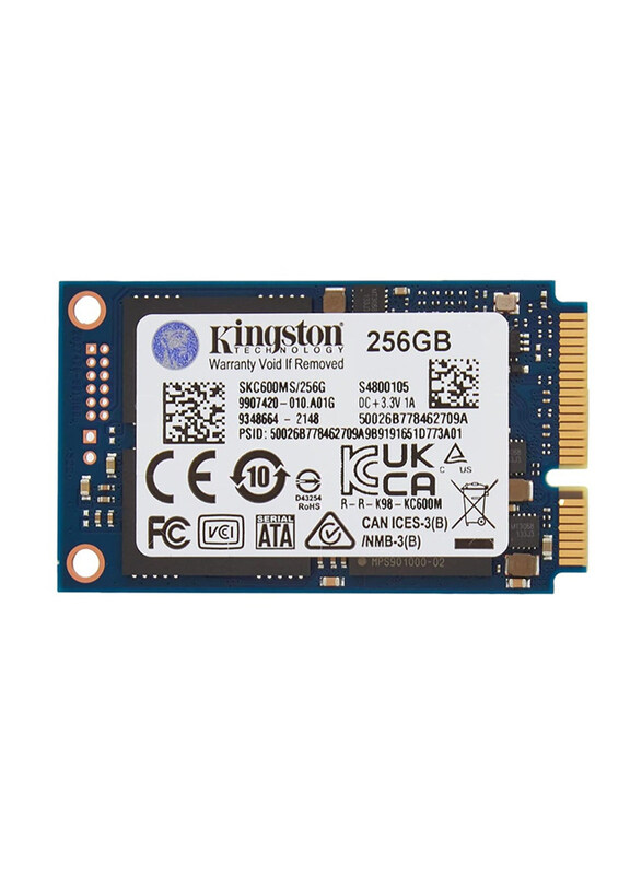 

Kingston 256GB Internal SSD, SKC600MS, Blue